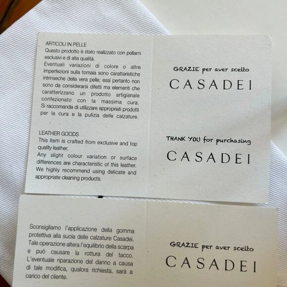 Casadei Cryst Blade Neckline Pumps - Picture 10 of 12